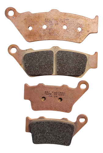 Balatas Bmw F650st 1997 2000 Ebc Fa209 Fa213 Kit W22