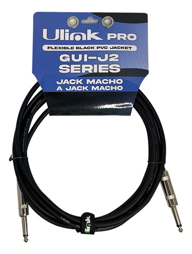 Cable De Audio Jack Macho Macho Mono De 3 Mts Ulink 0150216