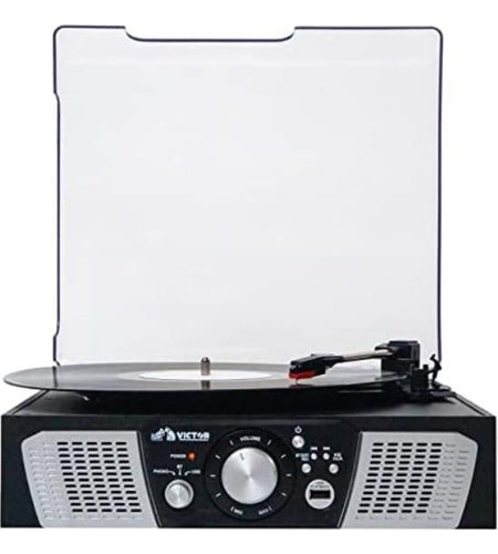 Sistema Tocadiscos 5 En1 Victor Beacon: Vinilo Y Estilo