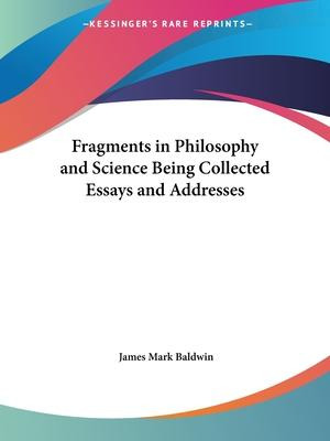 Libro Fragments In Philosophy And Science Being Collected...