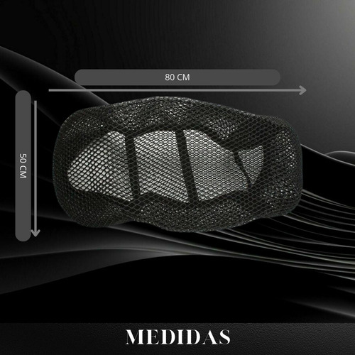 Funda Cubre Asiento Malla Mesh Moto Veloci Drako Rt 150