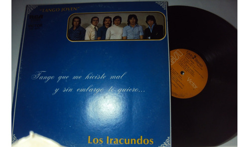 Vinilo Lp 170 Tango Joven Los Iracundos Tango Que Me Hiciste