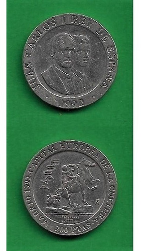 Grr-moneda De España 200 Pesetas 1992 - Estatua Ecuestre