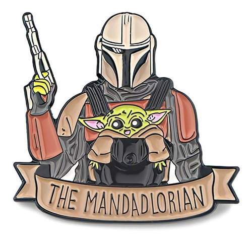 Pins The Mandalorian / Star Wars / Broches Metálicos (pines)