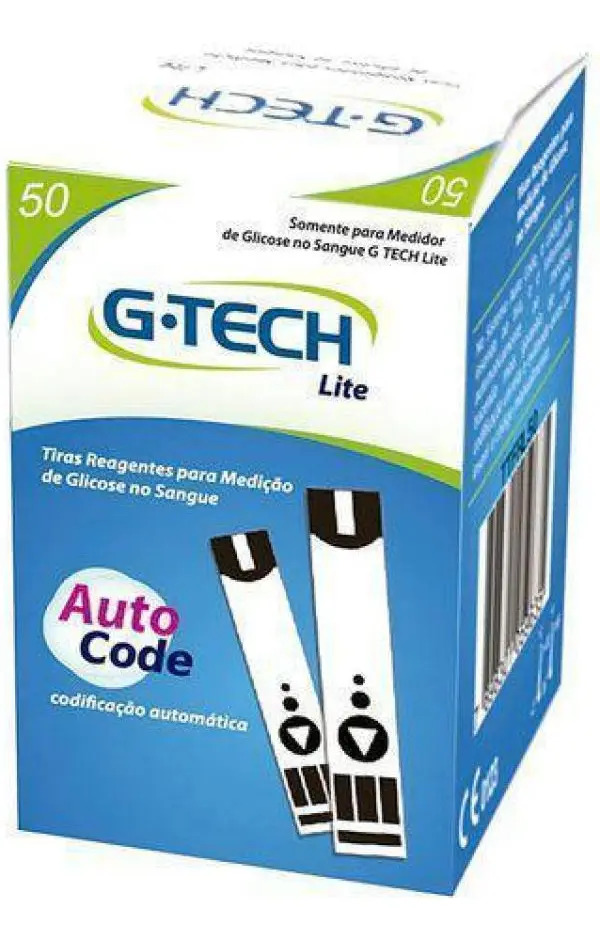 Glicosímetro G-tech Lite Azul-celeste