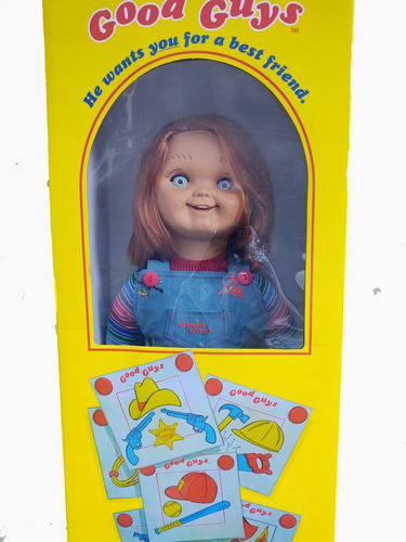 Muñeco Chucky Good Guy Niño Bueno De Tela 80 Cm (Usado)