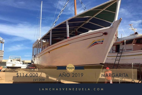 Imagen 1 de 7 de Barco De Pesca Madera 14mts Lv1209