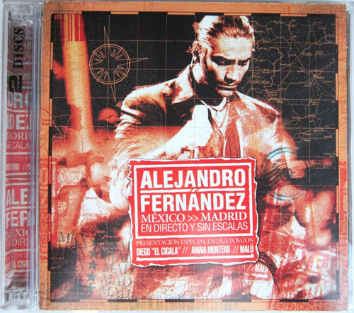 Alejandro Fernandez - Mexico Madrid Directo Sin Escalas Cd