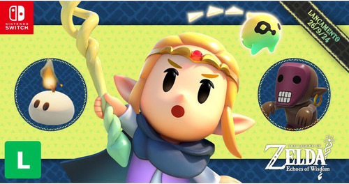 The Legend Of Zelda Echoes Of Wisdom - Nintendo Switch Usado (Usado)