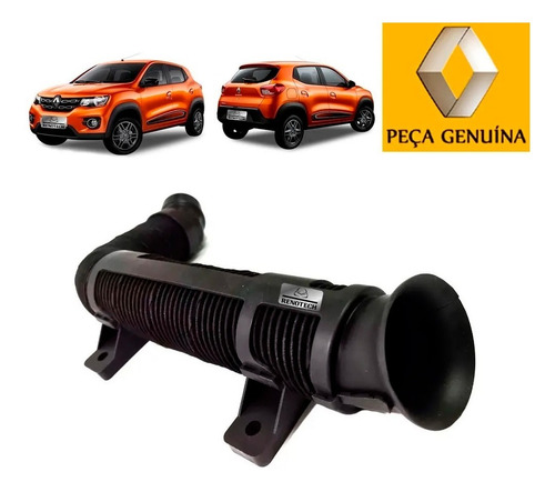 Tubo Entrada Filtro Ar Kwid 1.0 12v B4d 16 Acima 165560884r