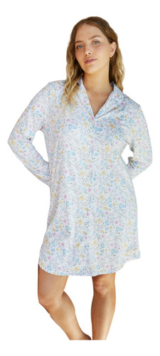 Pijama Camison C Botones Allegra Sol Y Oro 70117sy