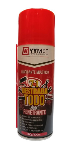 Lubricante Multiuso Destrabatodo 200ml, 100g - Wyymet