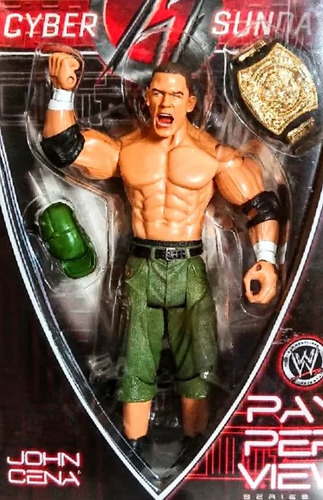 Wwe Jakks Pacific Action Figures Series - John Cena Wwe Belt