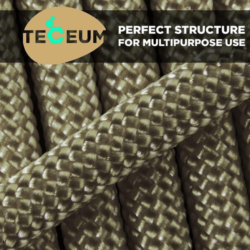 Cuerda Paracord Supervivencia, Nylon Resistente, 304m-61m-37