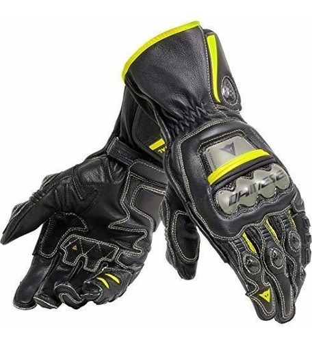 Guantes Dainese Full Metal 6 (x-large) (negro / Negro / Amar