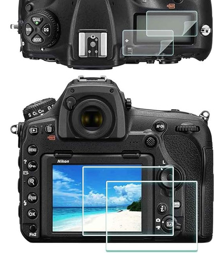 Protector De Pantalla Para Nikon D850 Top Pet Cámara De