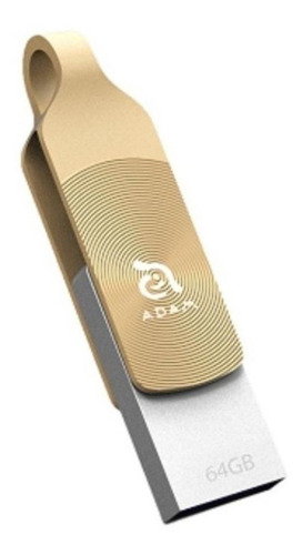 Memoria USB Adam Elements iKlips iKlips DUO 64GB 3.1 Gen 1 dorado