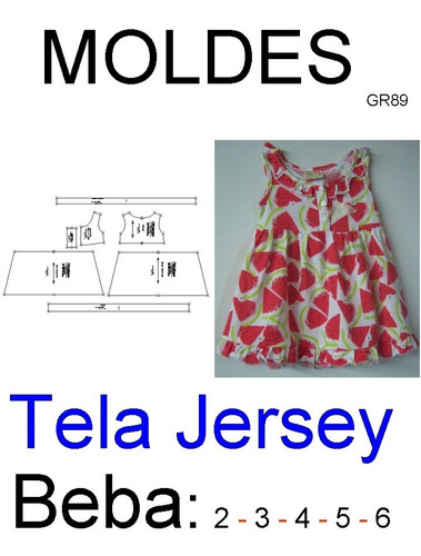 Molderia Industrial De Vestido De Beba En Tela Jersey