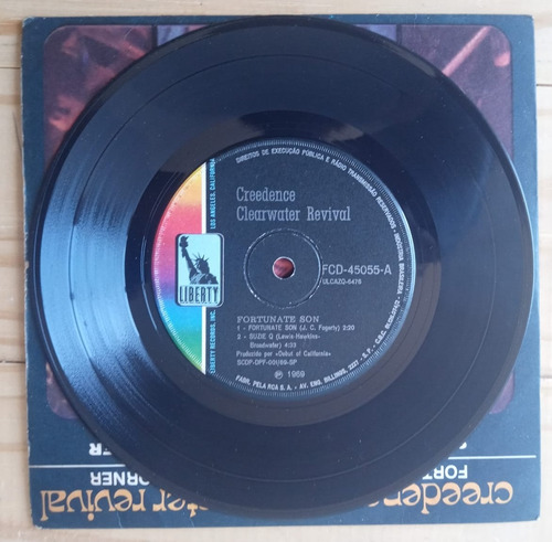 Creedence Clearwater Revival Fortunate Son Ep 9/9.5puntos Estándar