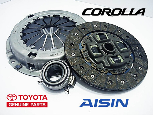 Imagen 10 de 10 de Kit Clutch Toyota Corolla 1.6 1.8 New Sensation 2005 2006