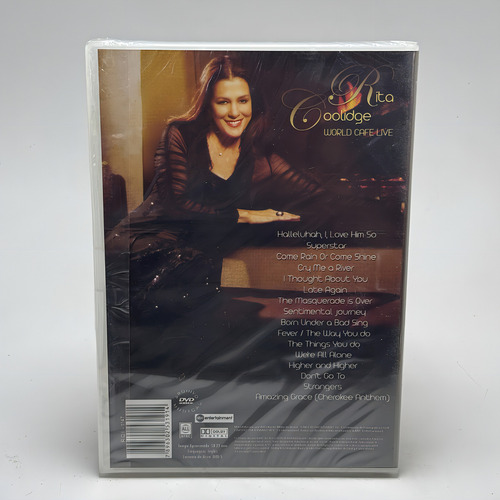 Dvd Rita Coolidge - World Café Live We're All Alone