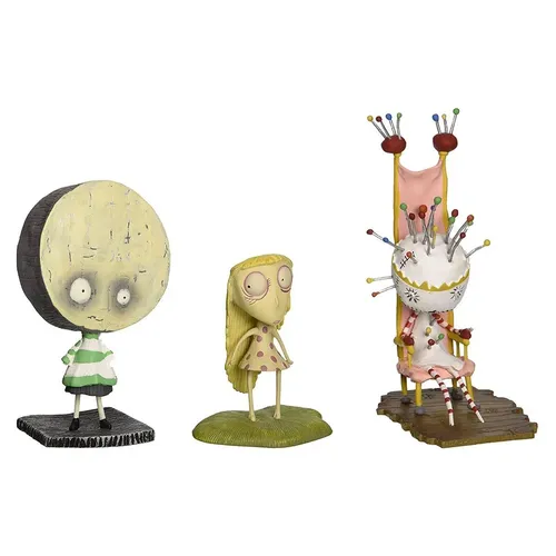 Bonecos Tragic Toys Tim Burton Brie Boy, Staring Girl, The P