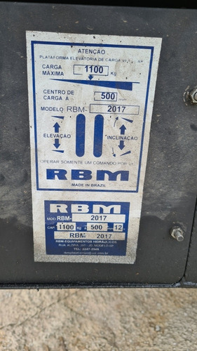 Plataforma Elevatoria 1000kg Sprinter Iveco Ducato Master