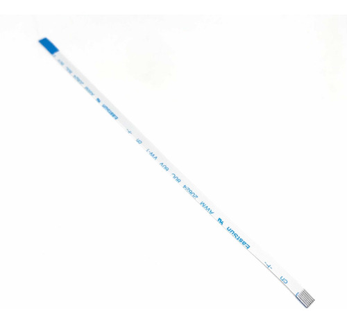 Imagen 1 de 5 de Cable Flex Membrana Plano Cinta Flexible 6 Pines 13 Cm 60v