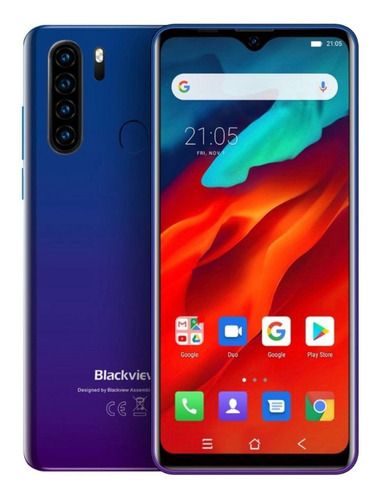 Imagen 3 de 3 de Blackview A80 Pro Dual SIM 64 GB azul degradado 4 GB RAM