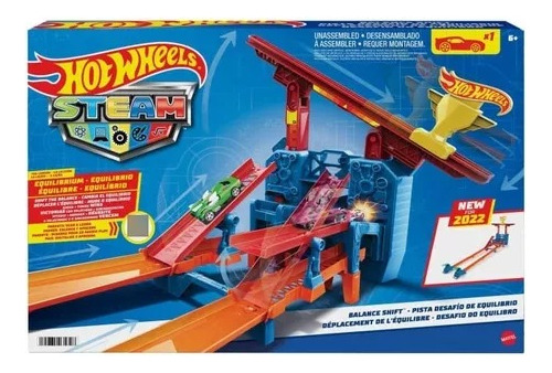 Hot Wheels Steam Desafio De Equilibro Original Niños Seguro