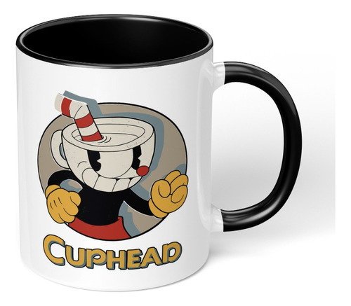 Taza Tazon Cafe Cuphead Diseño 4 Varios Colores
