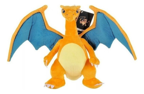 Mr Muñeco De Peluche Pokemon Charizard Hipoalergénico, 28 Cm