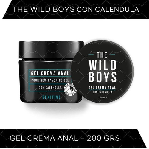 Gel Anal Crema Masculina Suavizante Lubricante Wild Boys 