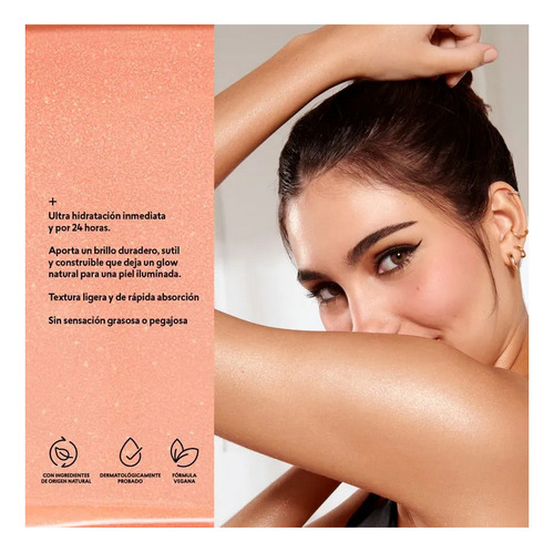 Crema Corporal Con Brillo Glow To Celebrate Cyzone 180ml