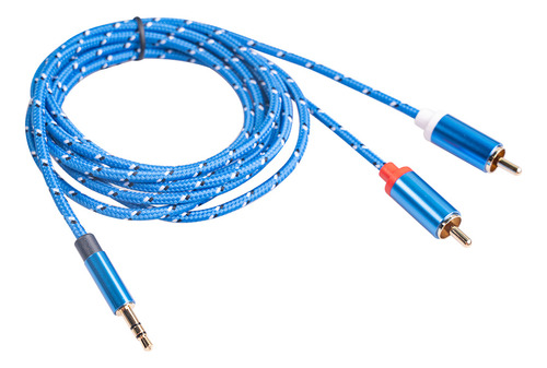 Cable F0rca, Conector De 3,5 Mm Macho A 2 Auriculares Rca Ma