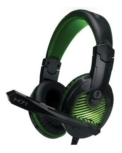 Auriculares gamer BKT BKTH71 con luz LED