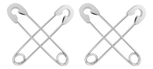 Paquete De 2 Pendientes De Pasador De Seguridad, Pendientes