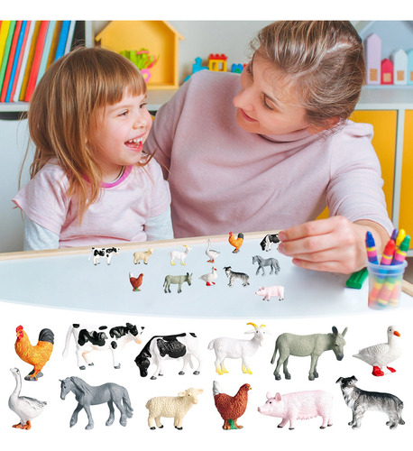 Traje Colorido De Simulación De Minianimales Y Animales Pequ