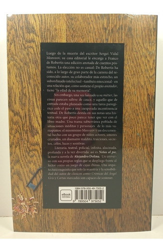 Imagen 2 de 2 de Libro Notas Al Pie - Alejandro Dolina