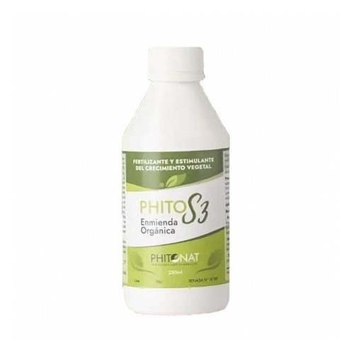 Phitonat S3 Bioestimulante Fertilizante Y Estimulante 250cc 