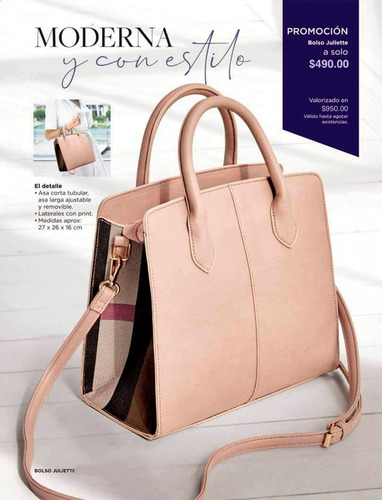 Imagen 2 de 2 de Bolso Juliette L'bel