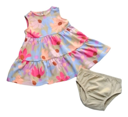 Vestido Carters Niña #3 A 24 Meses 9663 Y