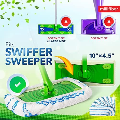 Almohadillas De Microfibra Reutilizables Para Mopa Compatibl