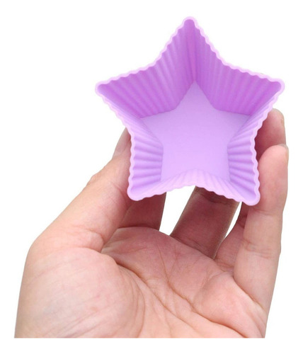 36 Piezas 9 Formas Molde Para Muffins Silicona Para Hornear