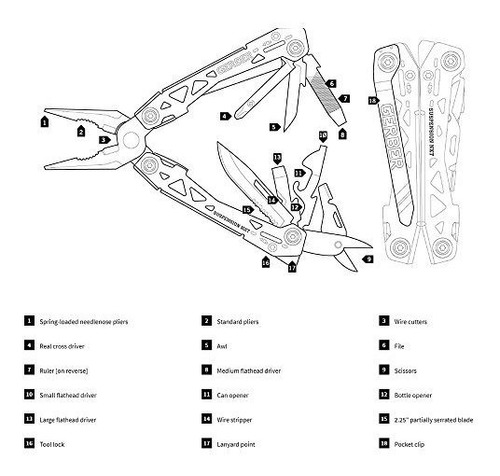 Suspension Nxt Multiherramienta Clip Para Bolsillo Xf