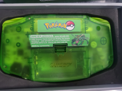 Gameboy Advance Pokemon + Pantalla Ips + Pokemon (Usado)