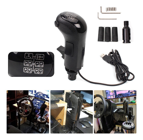 Perilla De Palanca De Cambios Usb Ats Ets2 Juegos Para G25