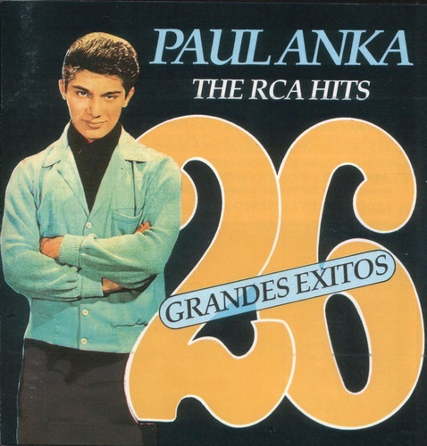 Paul Anka Cd The Rca Hits 26 Grandes Exitos Igual A Nuev