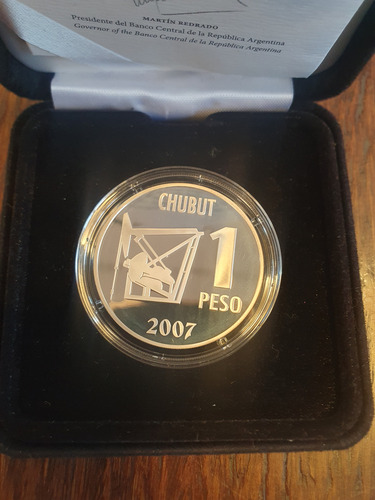 Moneda Coleccion Plata Proof Descubrimiento De Petroleo 2007