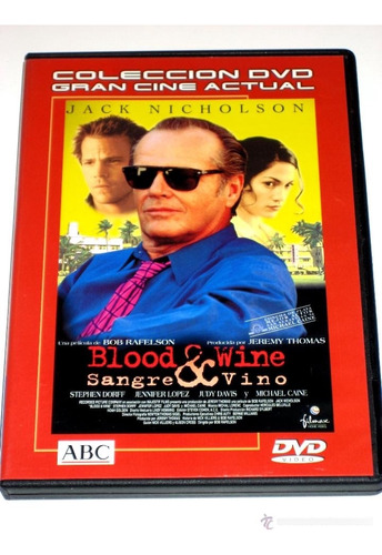 Dvd      Blood & Wine     Jack Nicholson  Jennifer López